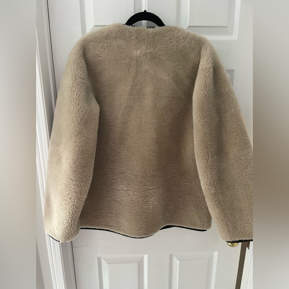 Mango Tan Shearling Jacket - Picture 3 of 3
